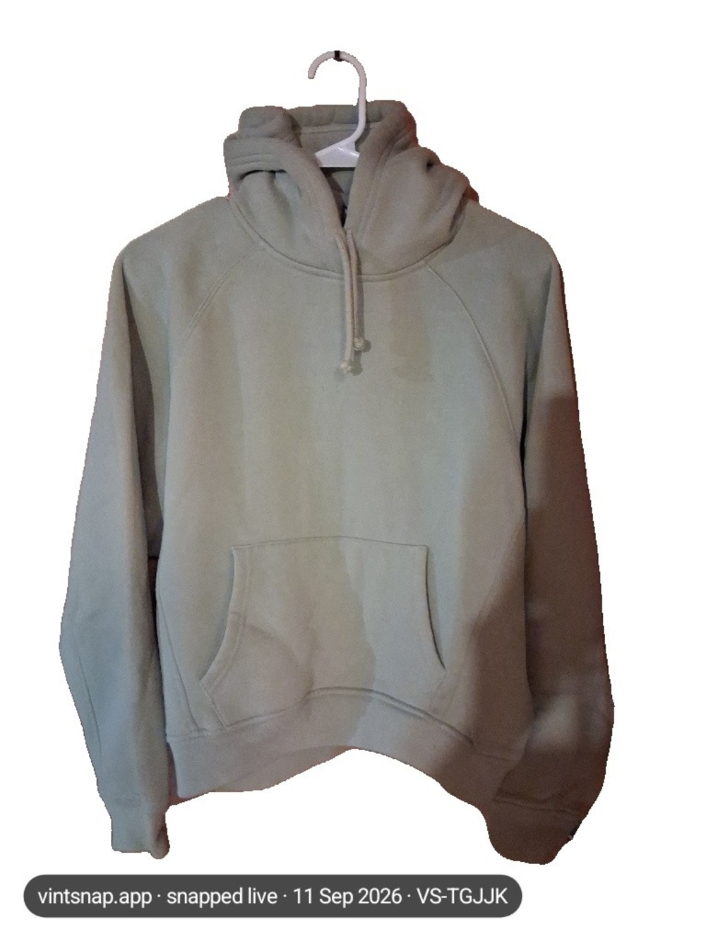 Eddie Bauer Men's Crewneck Hoodie in Light Beige